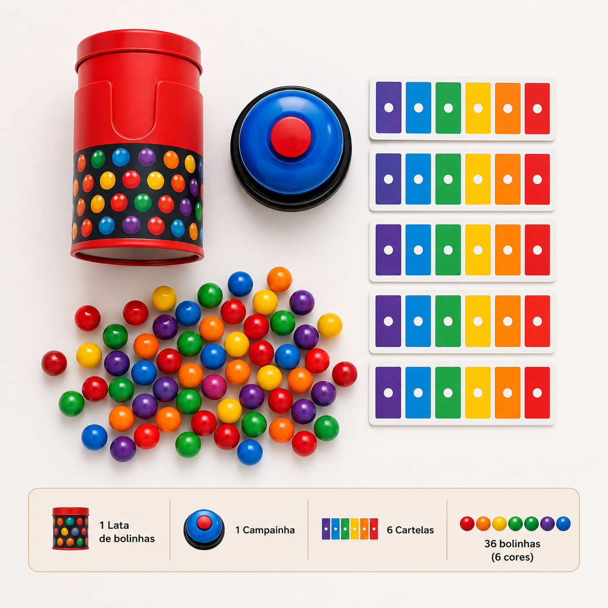 Color Game - Brinquedo Educativo