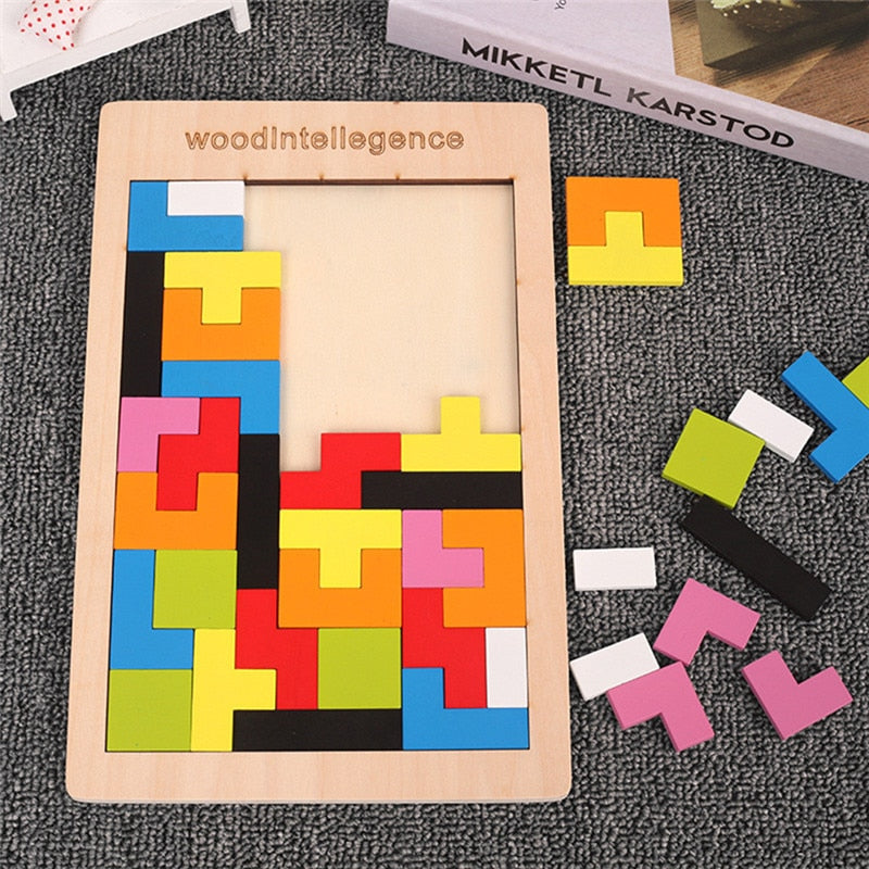 Quebra cabeça 3D - Ref.173 - - Brinquedo Educativo