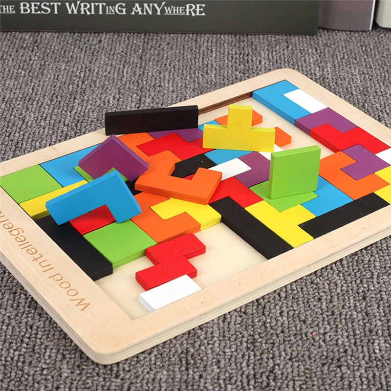 Quebra cabeça 3D - Ref.173 - - Brinquedo Educativo