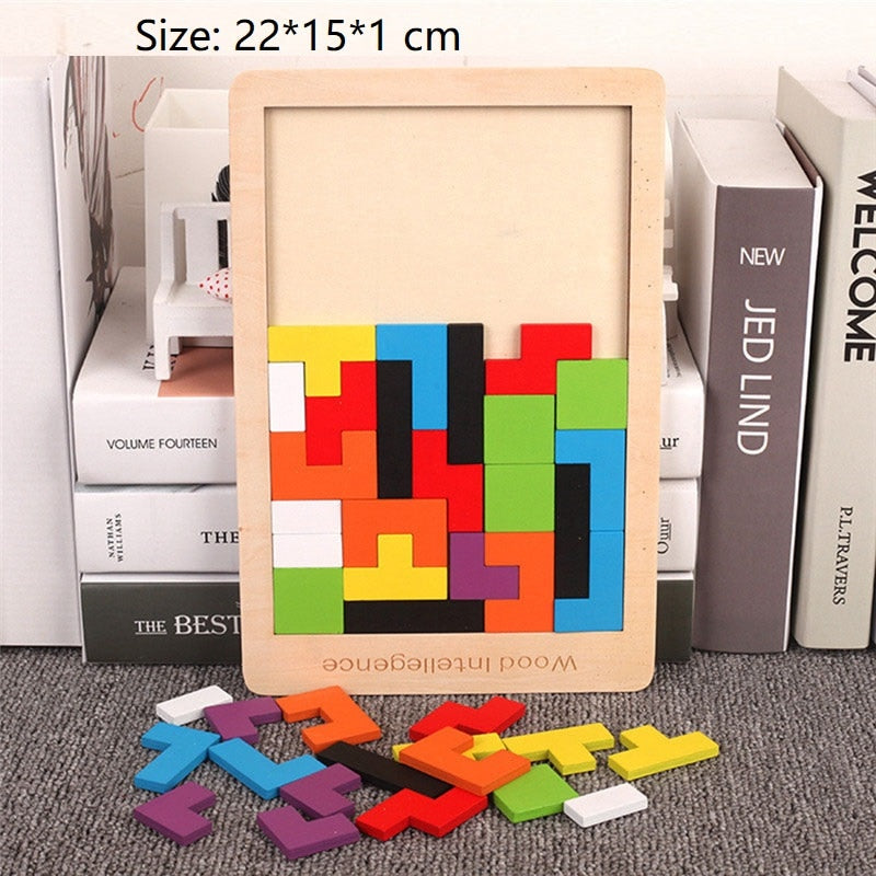 Quebra cabeça 3D - Ref.173 - - Brinquedo Educativo