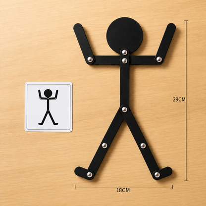 Boneco Flexível - Brinquedo Educativo
