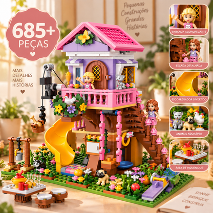 Casa na Árvore Encantada – 685+ Peças
