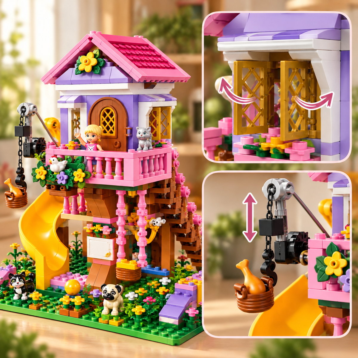 Casa na Árvore Encantada – 685+ Peças