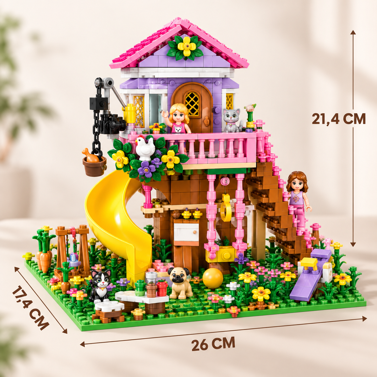 Casa na Árvore Encantada – 685+ Peças