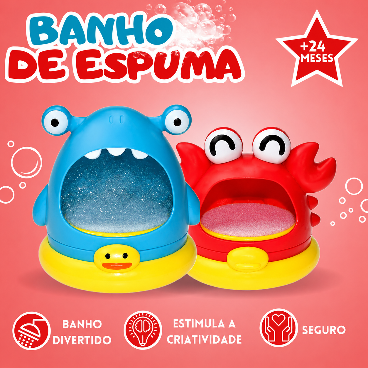 Banho de Espuma - Brinquedo Educativo