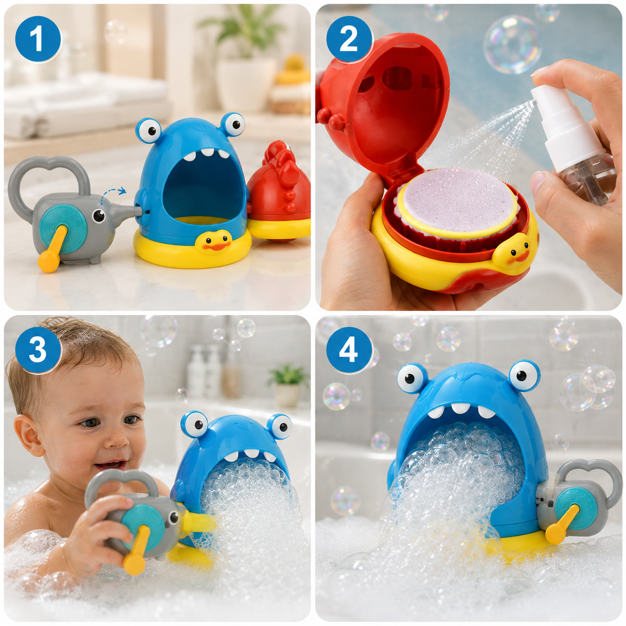 Banho de Espuma - Brinquedo Educativo