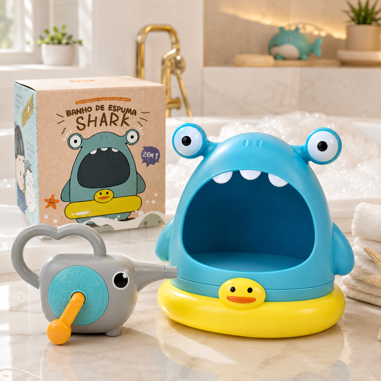 Banho de Espuma - Brinquedo Educativo