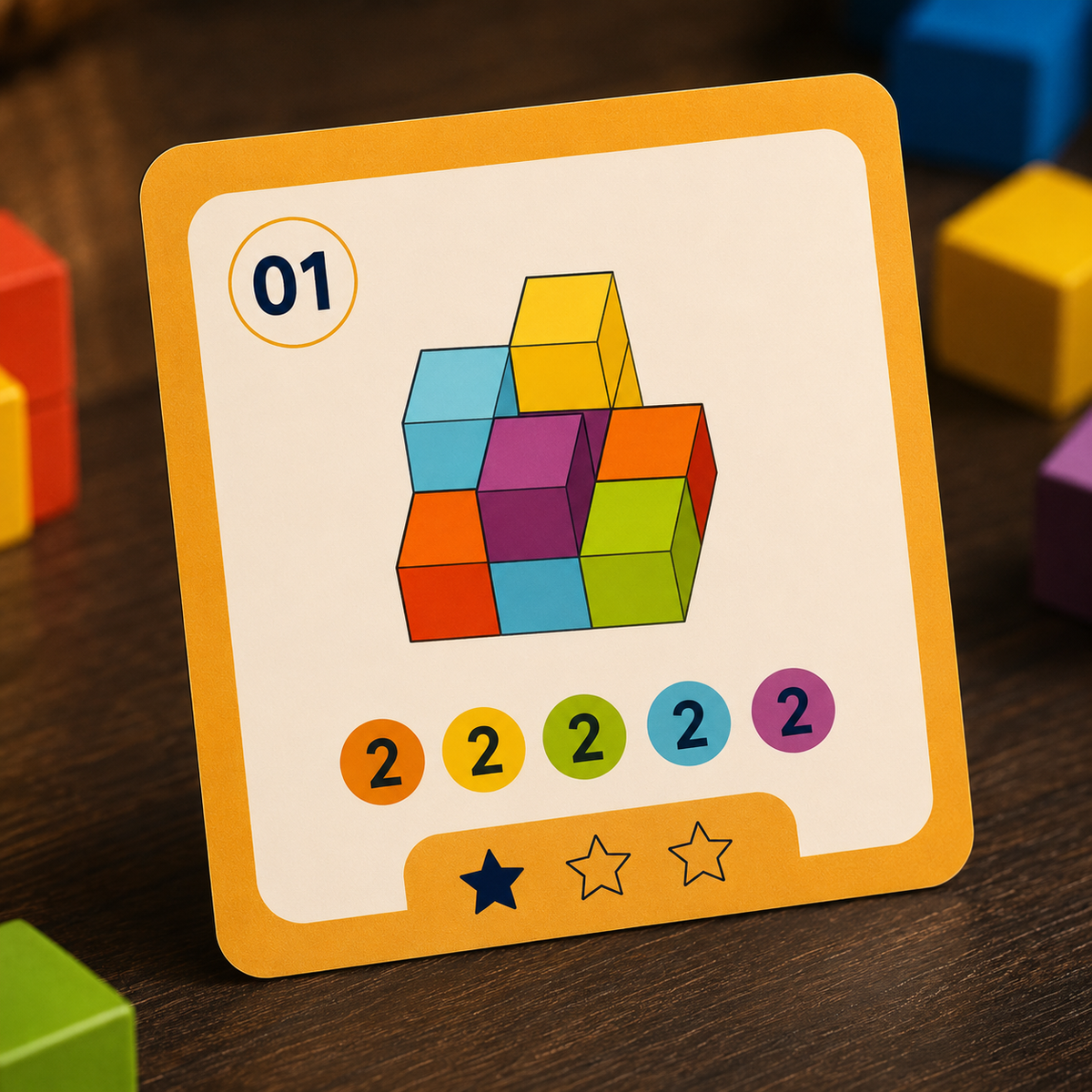 Cubo Cognitivo - Brinquedo Educativo