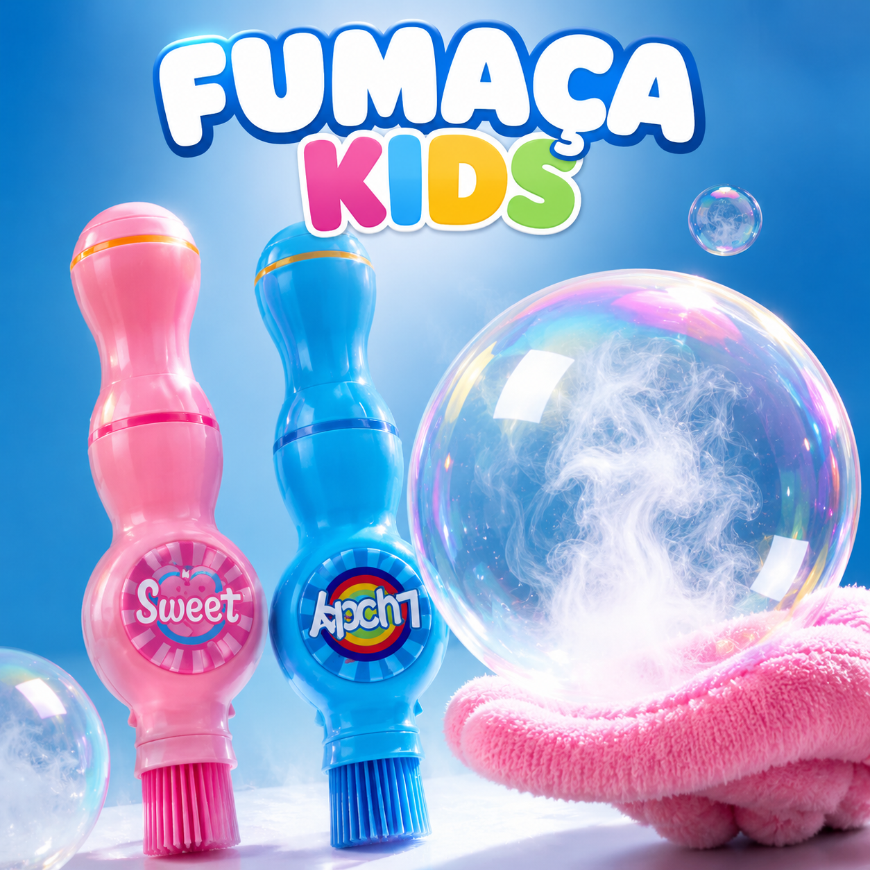 Fumaça Kids - A Bola Mágica com Névoa