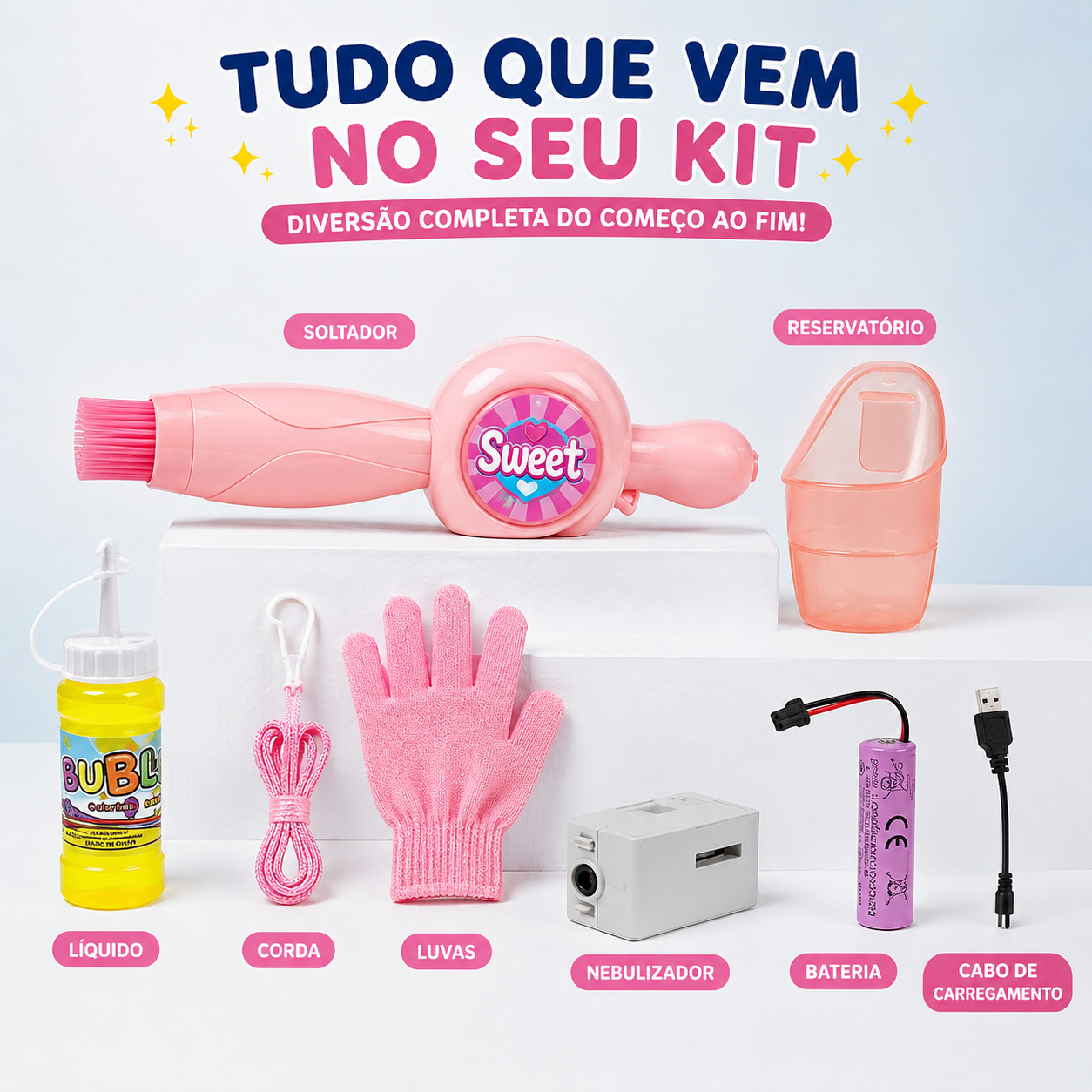 Fumaça Kids - A Bola Mágica com Névoa