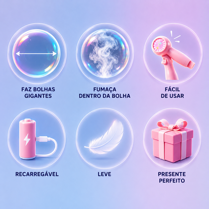 Fumaça Kids - A Bola Mágica com Névoa