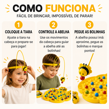 Abelha Interativa - Brinquedo Educativo