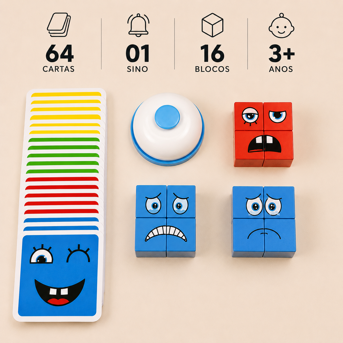 Face a Face - Brinquedo Educativo