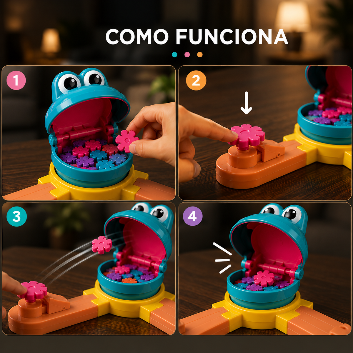 Sapo Arremesso - Brinquedo Educativo
