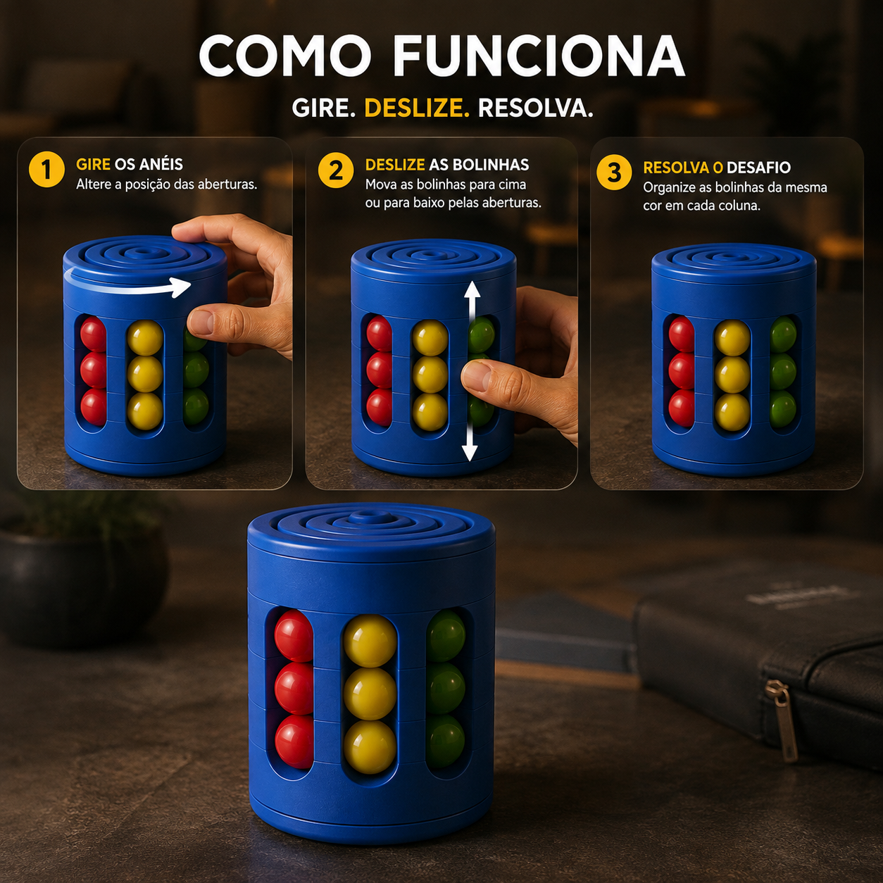 Desafio Twist - Brinquedo Educativo