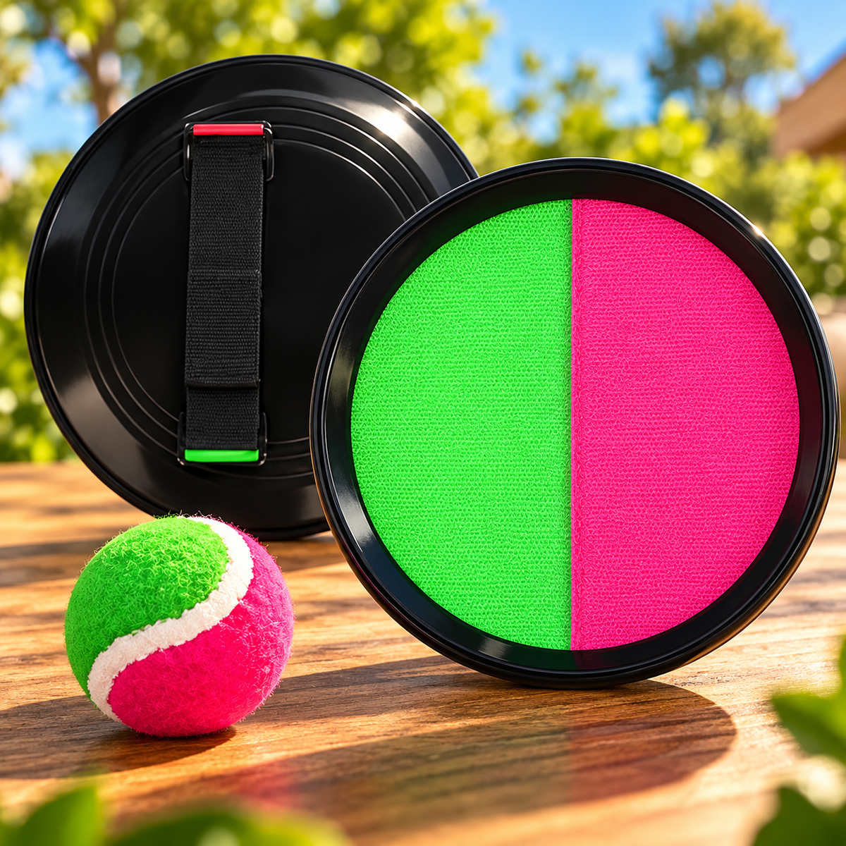 GrudaBola Challenge – Jogo de Arremesso com Velcro