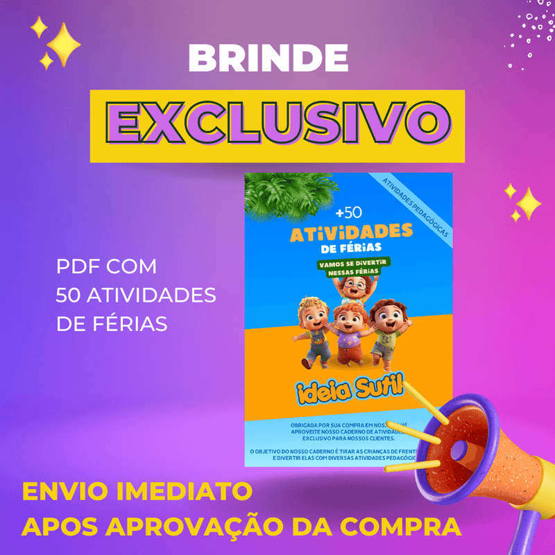 Livro Splash - Ref. 204 - Brinquedo Educativo