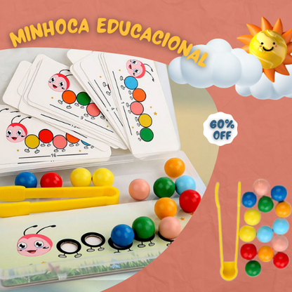 Minhoca Educacional - Brinquedo Educativo