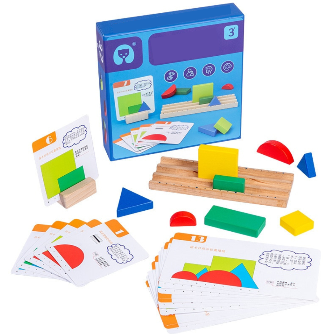 Geometria Logica - Ref. 185 - Brinquedo Educativo