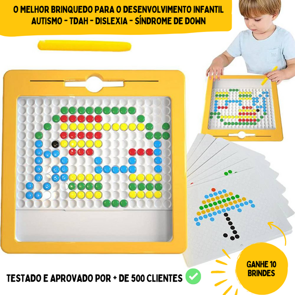 Plaqueta Magnética - Brinquedo Educativo - Ref. 210